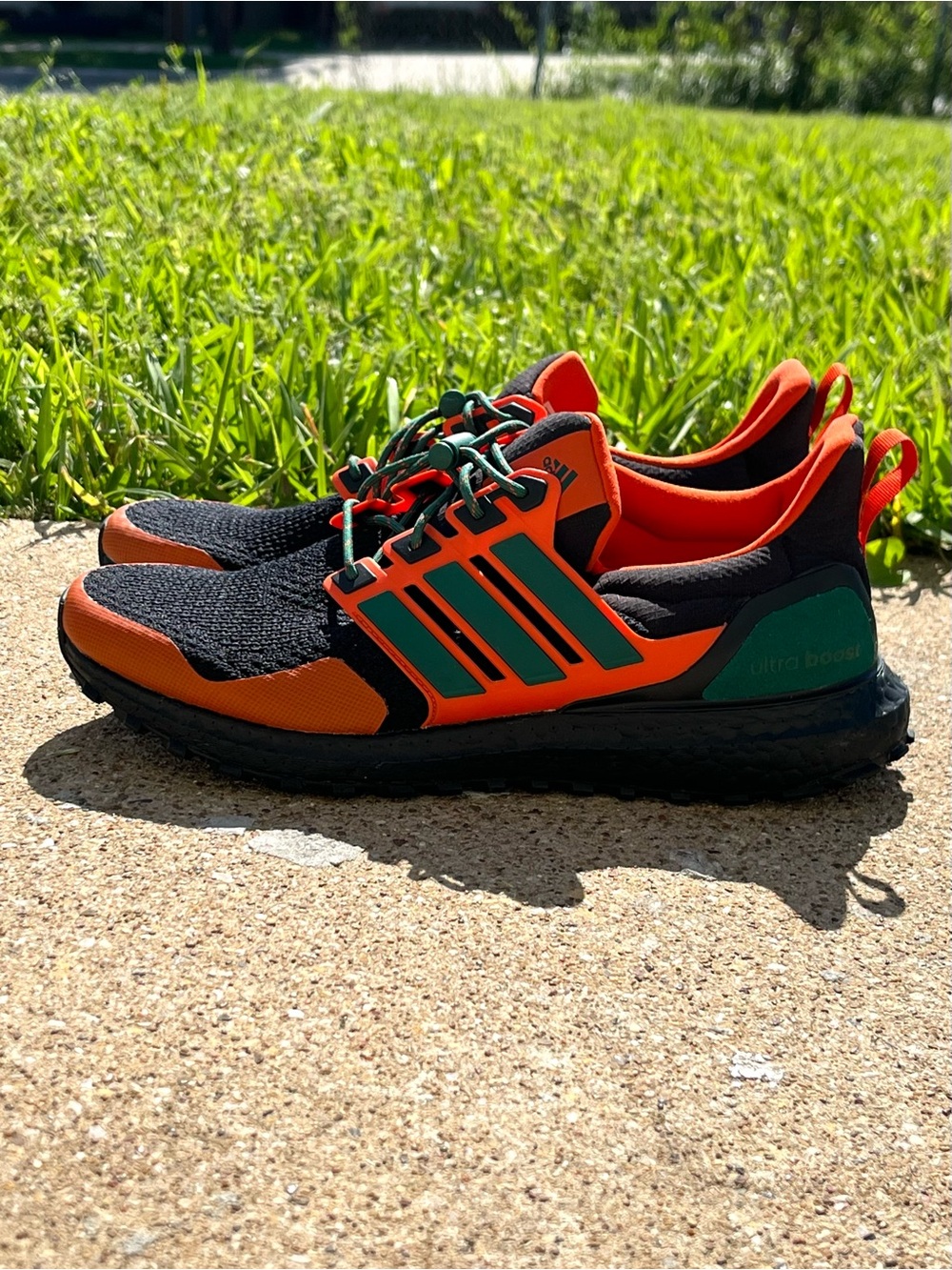 Adidas Ultraboost 1.0 ATR Miami Hurricanes NCAA Pack Sneakers Men’s Size 9